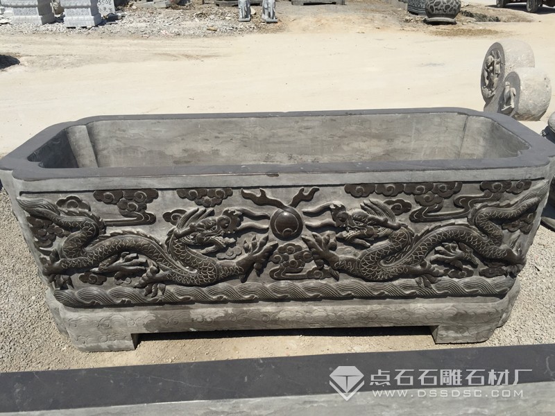 魚(yú)缸 石魚(yú)缸 石雕魚(yú)缸
